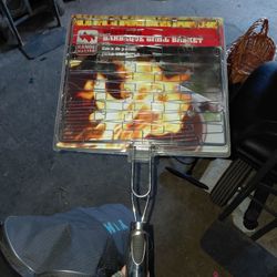 Range Master Chrome Plated Barbecue Grill Basket