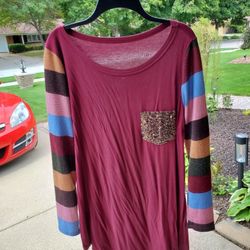 Ladies Long Sleeve Top