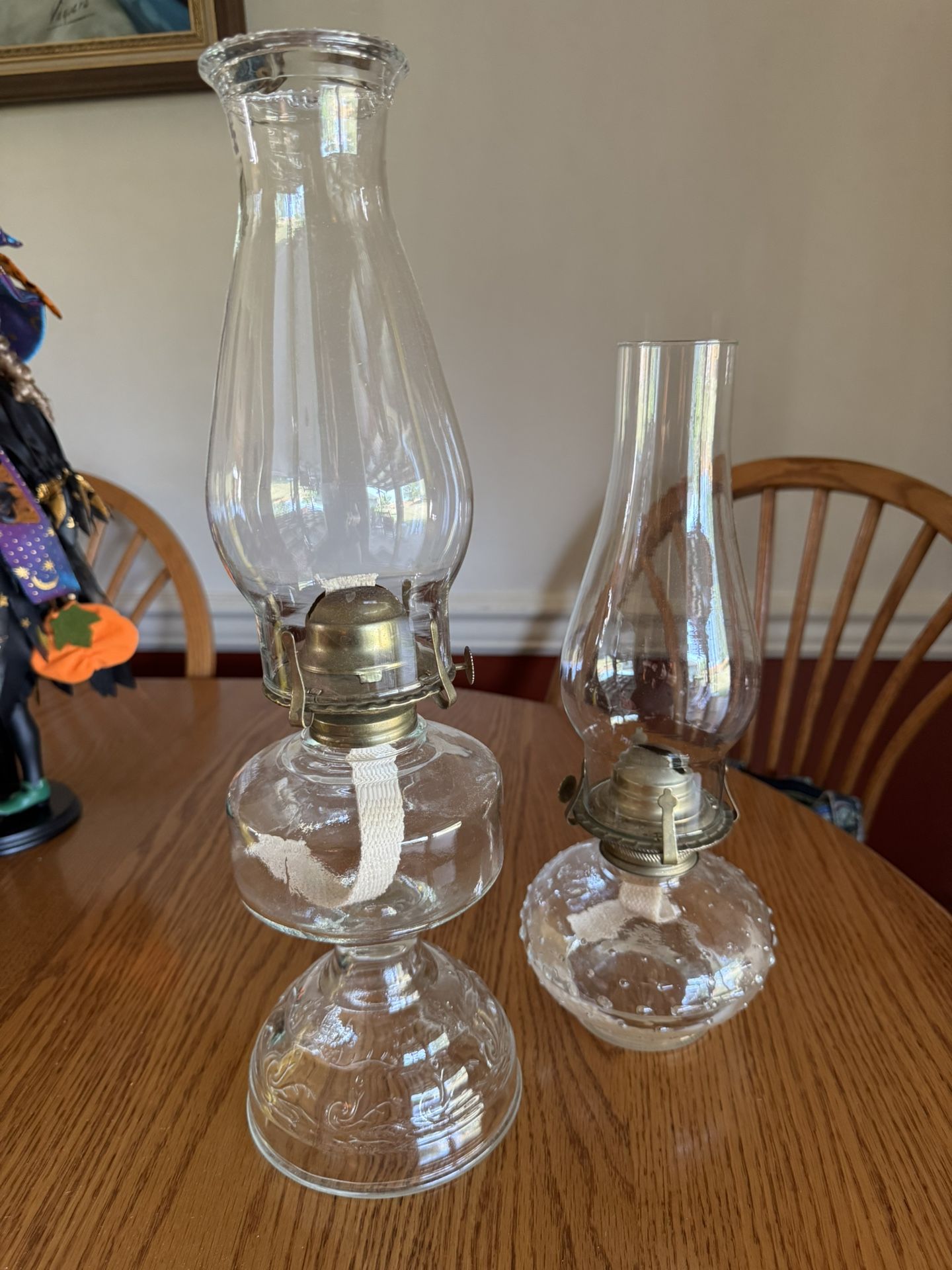 Vintage Oil Lamps