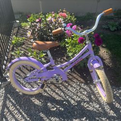 Aceger lavender girls bike 