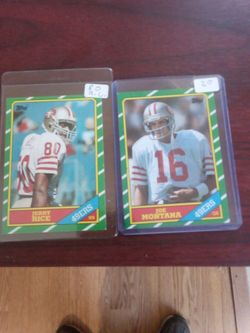 Jerry rice  Joe Montana