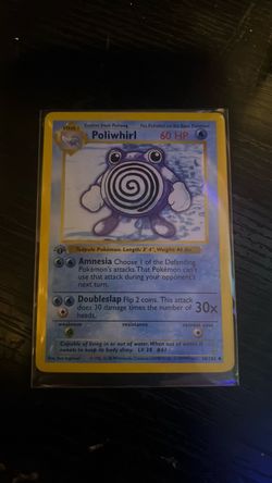Pokémon  Poliwhirl 1st Edition