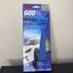 3M Blue Technology Sandpaper, 600 Grit