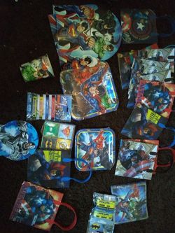 Super hero party decorations
