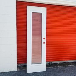 Exterior Impact Full Glass Door 24x80