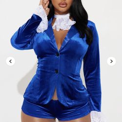 Swinging 60s Movie 4 Piece Costume Set Austin Powers Babe 