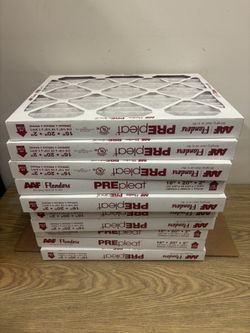 New 10-Pack 16” x 20” x 2” Pleated Air Filters