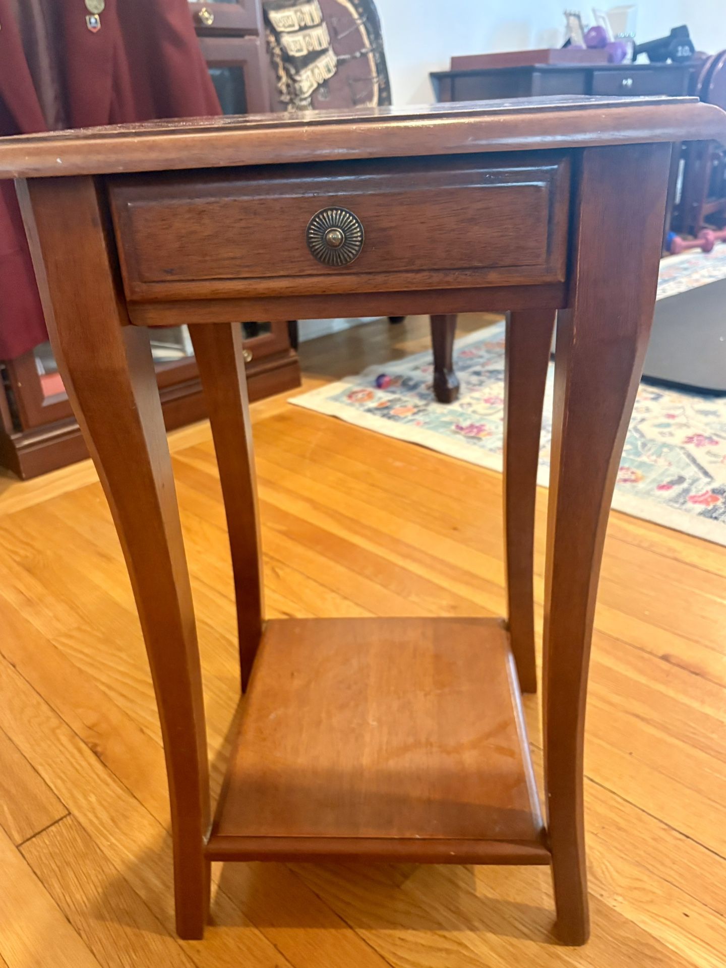 Wooden Table 26” x 16.5”