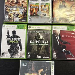 Many Xbox 360/Playstation Video Games
