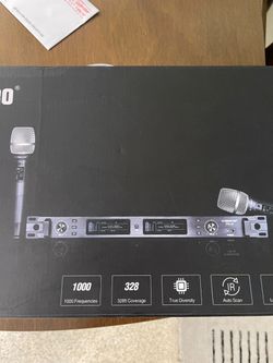 Phenyx Pro PTD-20 Dual Wireless Microphone System