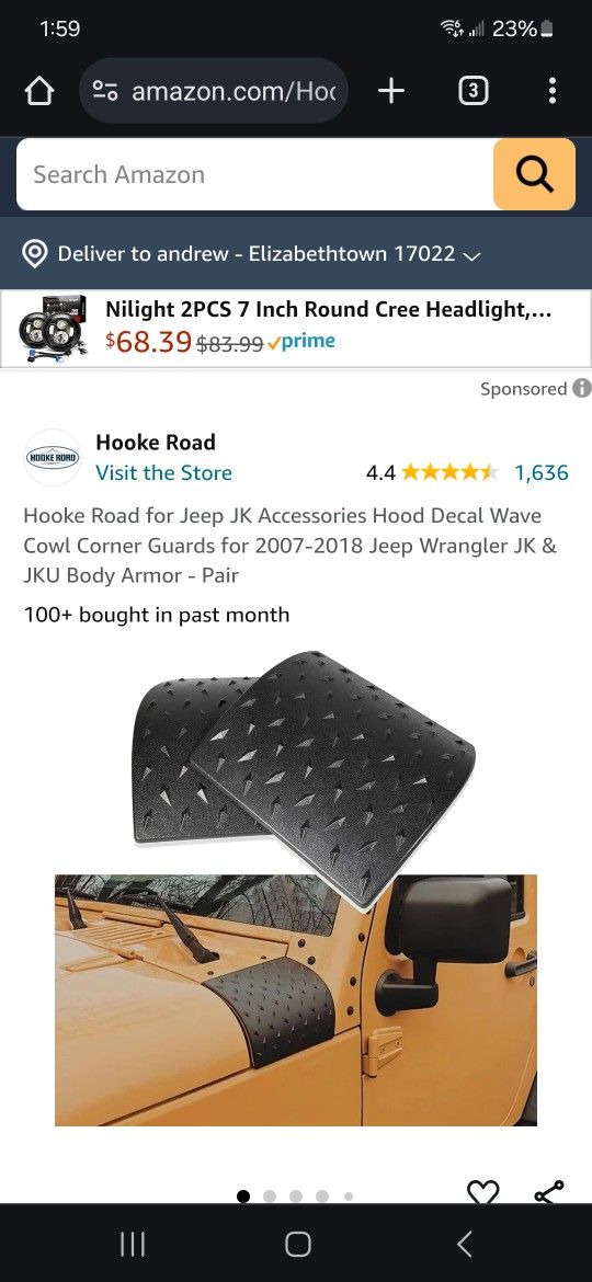 Jeep Hood Accessories 