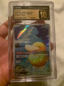 Pokemon Psyduck graded CGC slab