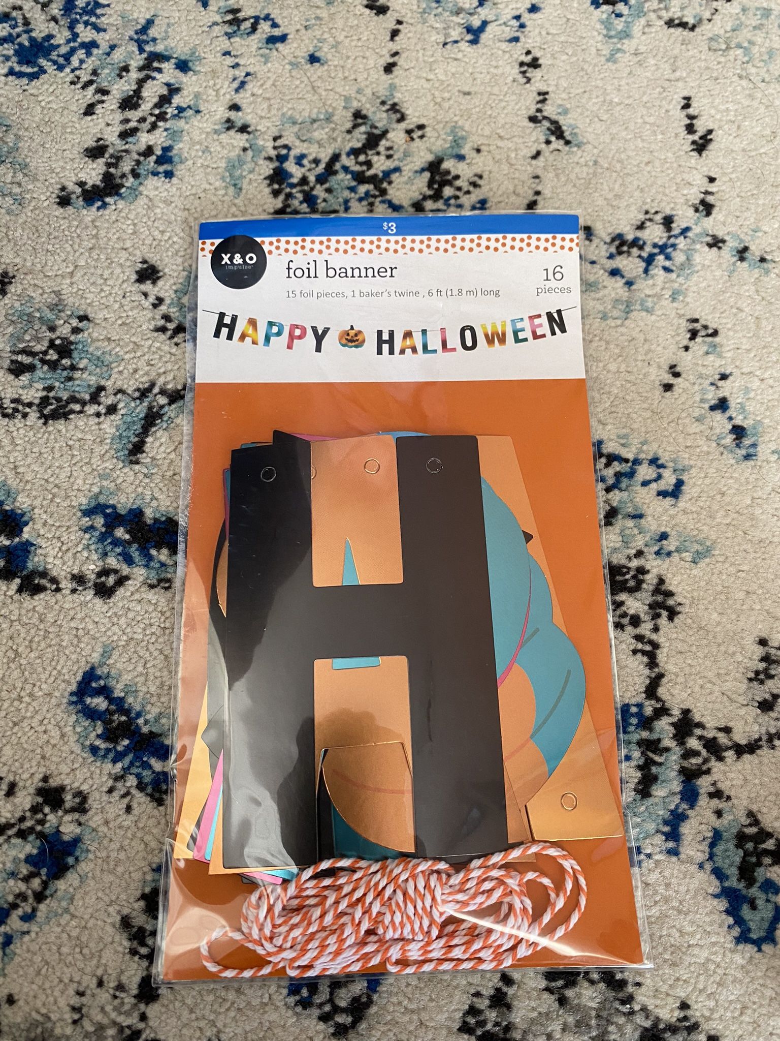 BRAND NEW HAPPY HALLOWEEN BANNER 