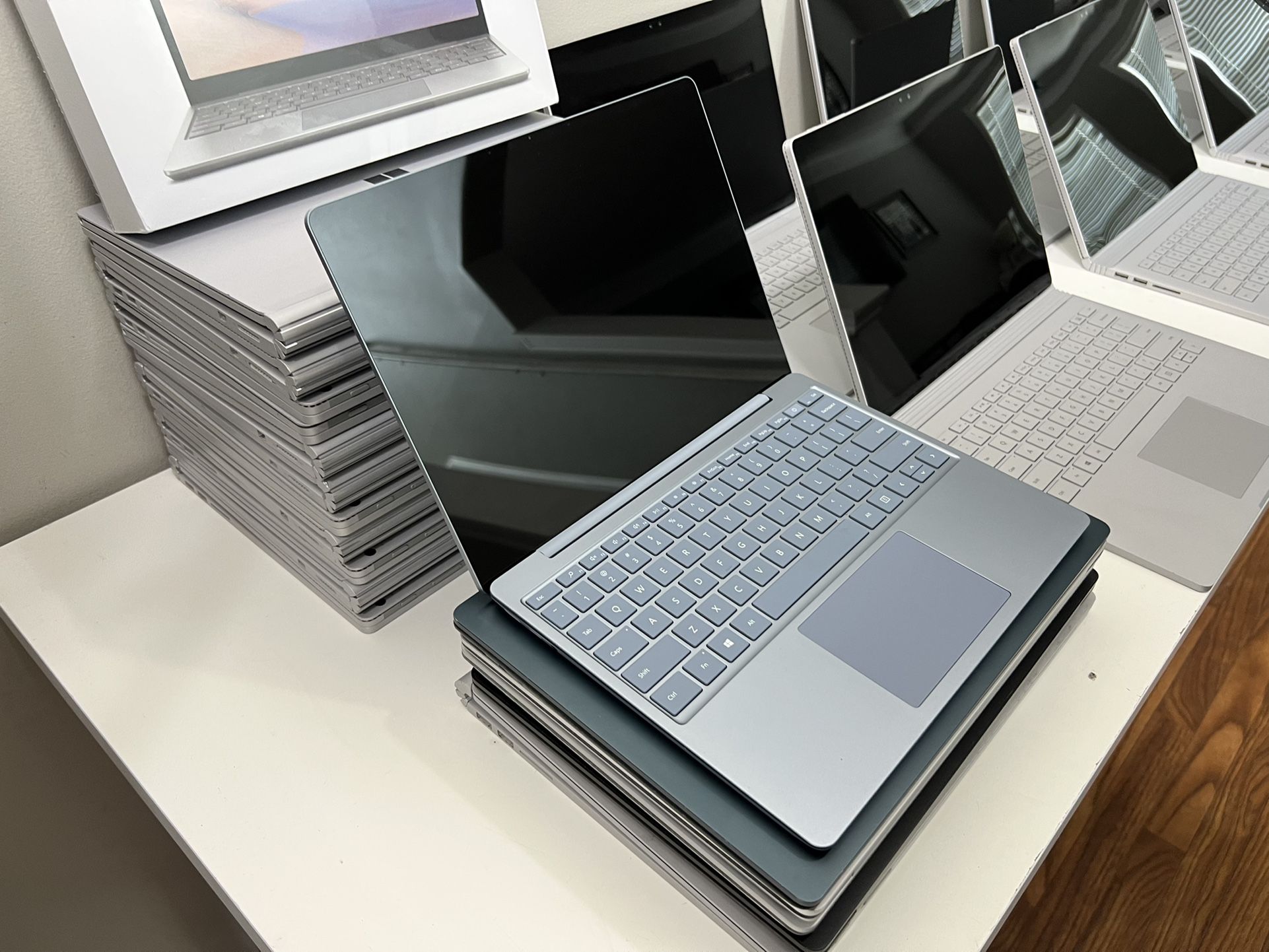 Microsoft SurfaceBooks (see details)