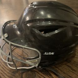 All Star BH3000 Black Batting Helmets 