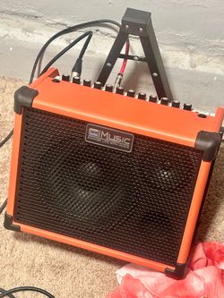 100watt battery powered PA busker amp.