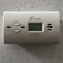 Kidde Carbon Monoxide Alarm