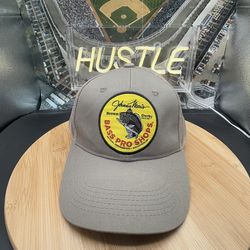 Johnny Morris Bass Pro Shops Brown Derby Beige Trucker Mesh Snapback