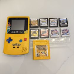 Authentic Pokemon Nintendo Gameboy, DS, 3DS Game Console Bundle