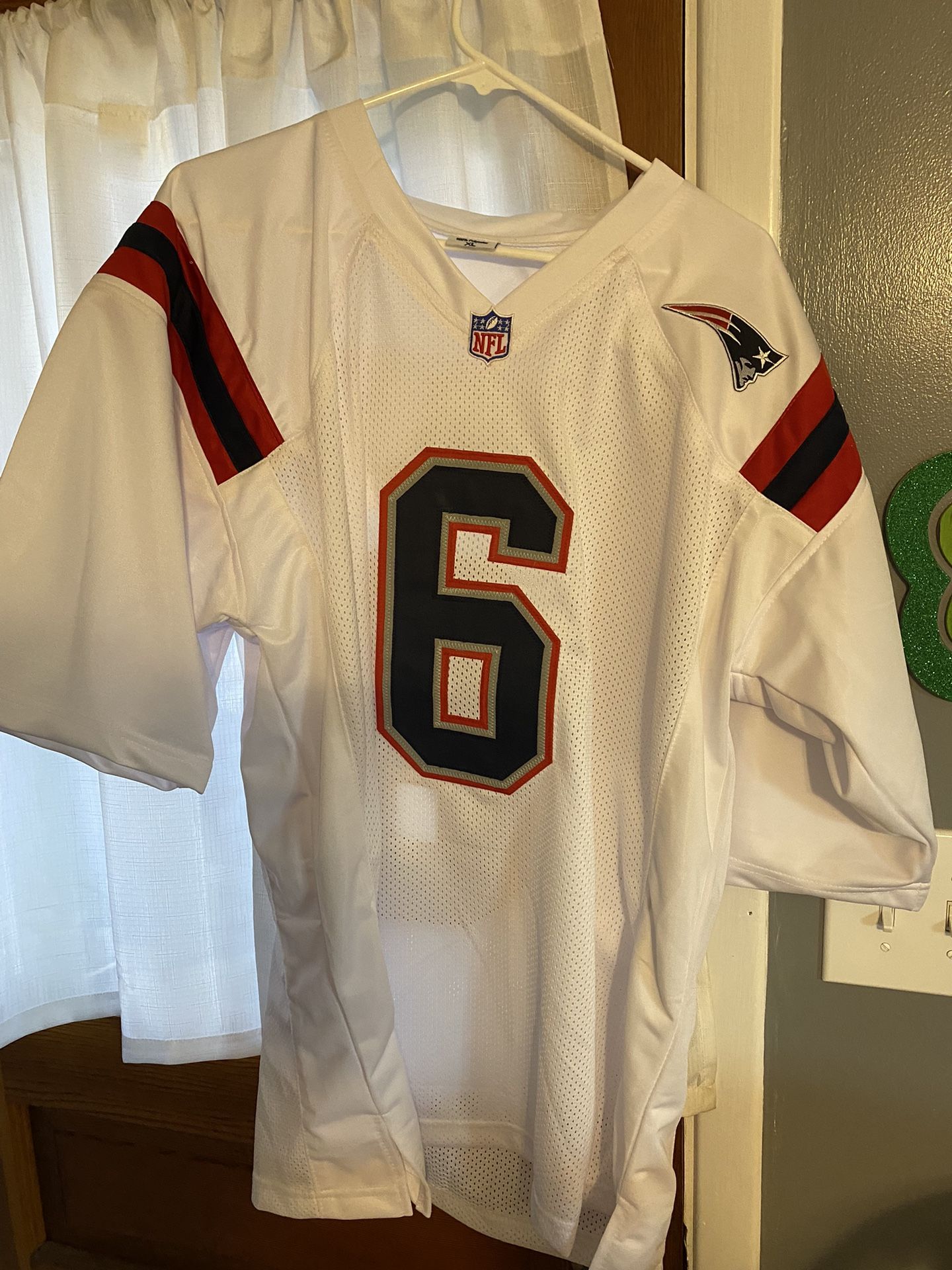 New England Patriots nick folk autographed, NFL style football jersey JSA  certificate of authenticity for Sale in West Sunbury, PA - OfferUp