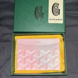 Goyard Cardholder Wallet Pink
