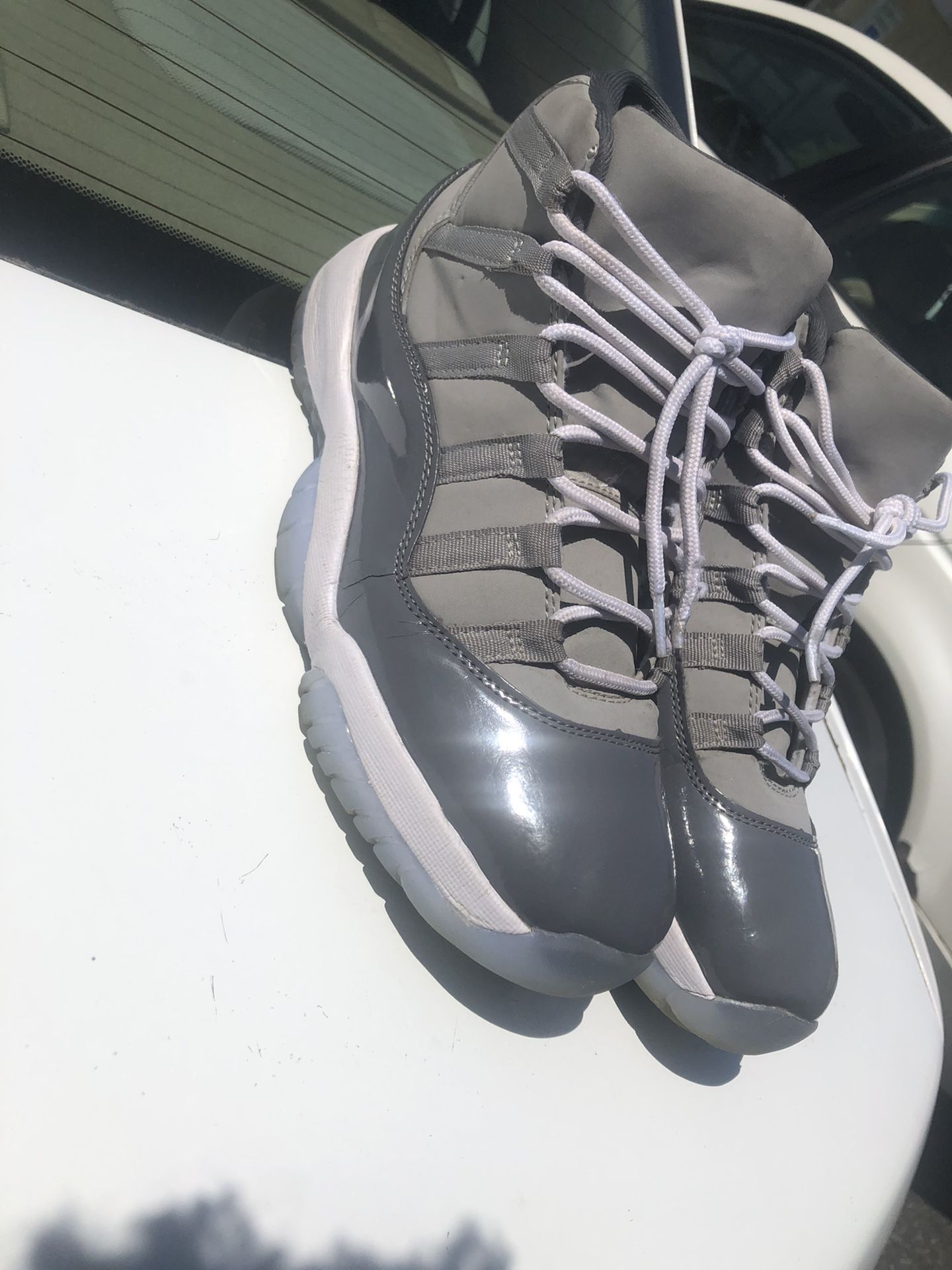 Cool Grey Jordan 11’s 