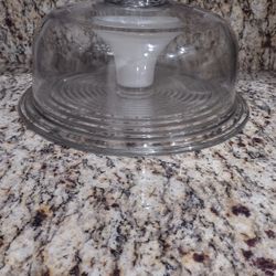 Glass Base With Lid. If You See The Posting Is Available!