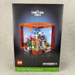Lego Minecraft The Crafting Table 21265 New