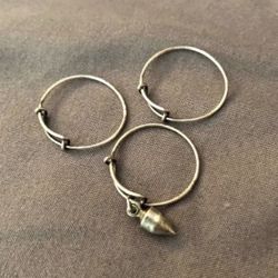 Set of 3 trend ring