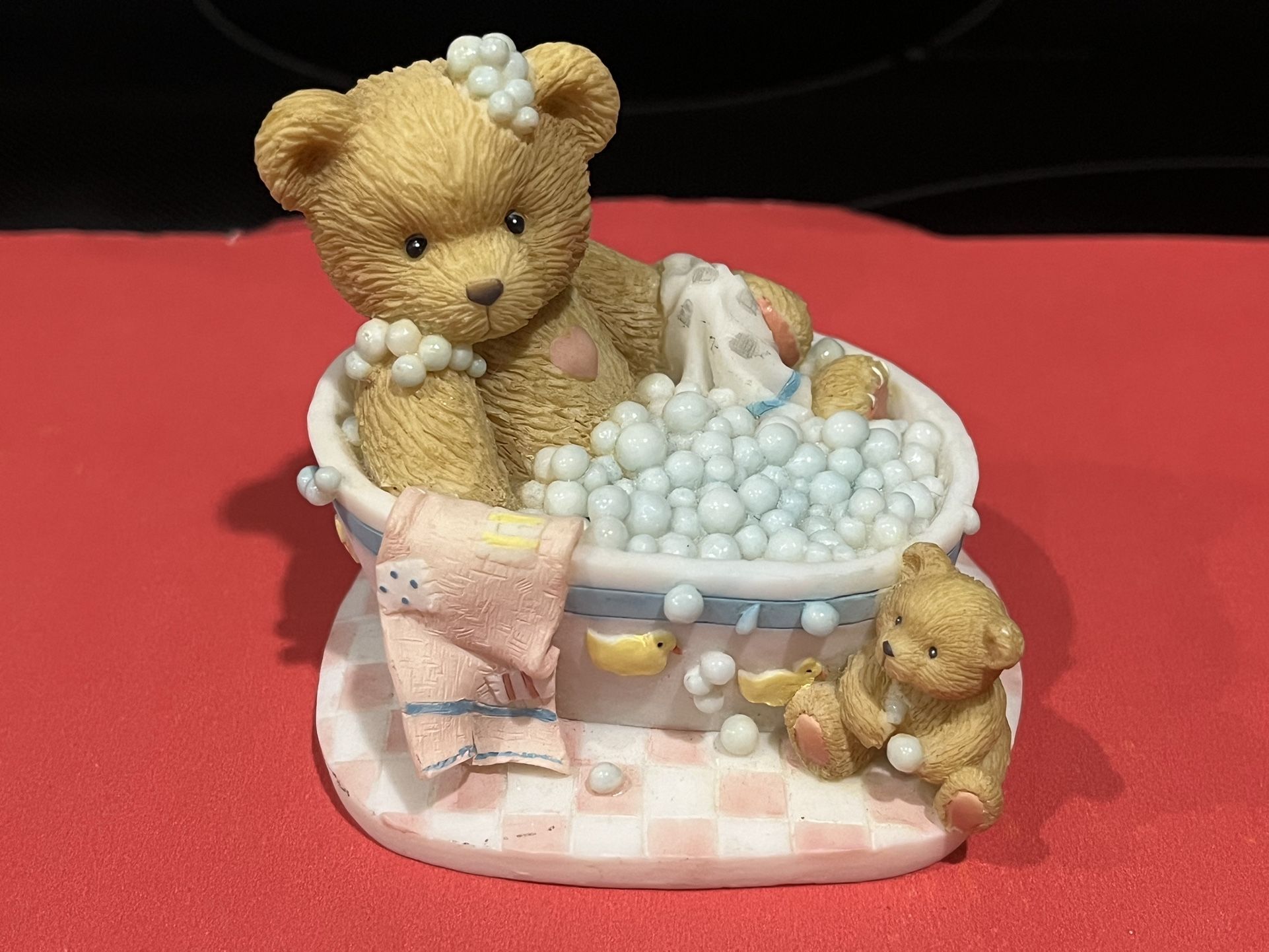 Cherished Teddies - Taking A Bubble Bath