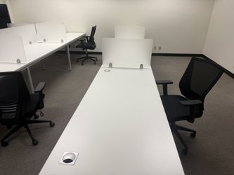 Desks (semi-cubicle style)