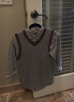Gymboree polo shirt and vest