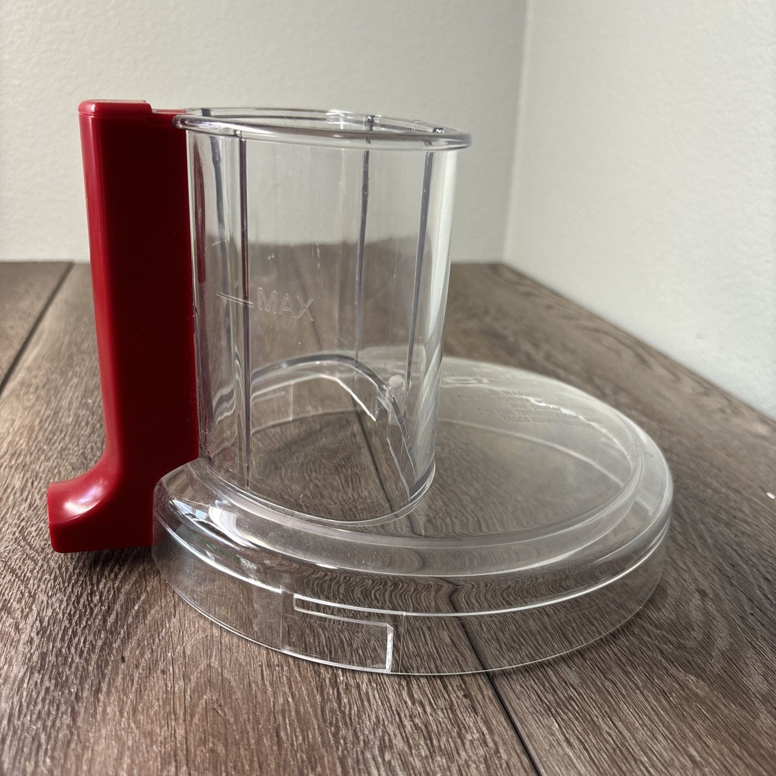 KitchenAid Food Processor Replacement Work Bowl Lid Cover RED KFPW760, KFPM770