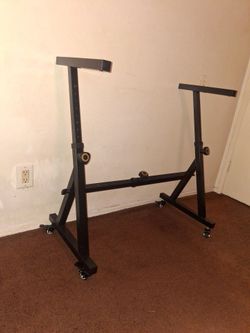 Keyboard stand heavy duty and adjustable