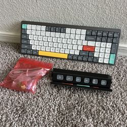 Nuphy Air 96 V2 White Low Profile Mechanical Keyboard.