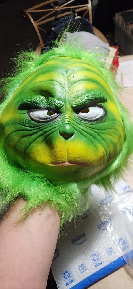Christmas Grinch Mask