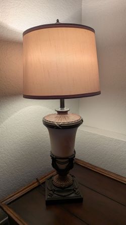 Tall Antique Lamp