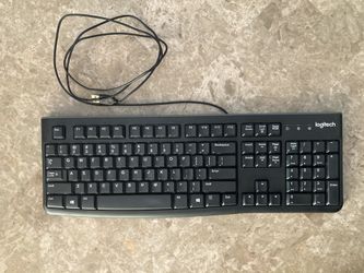 Logitech Computer Keyboard Black