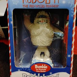 Rudolph Misfit Bumble Bumble Bobblehead
