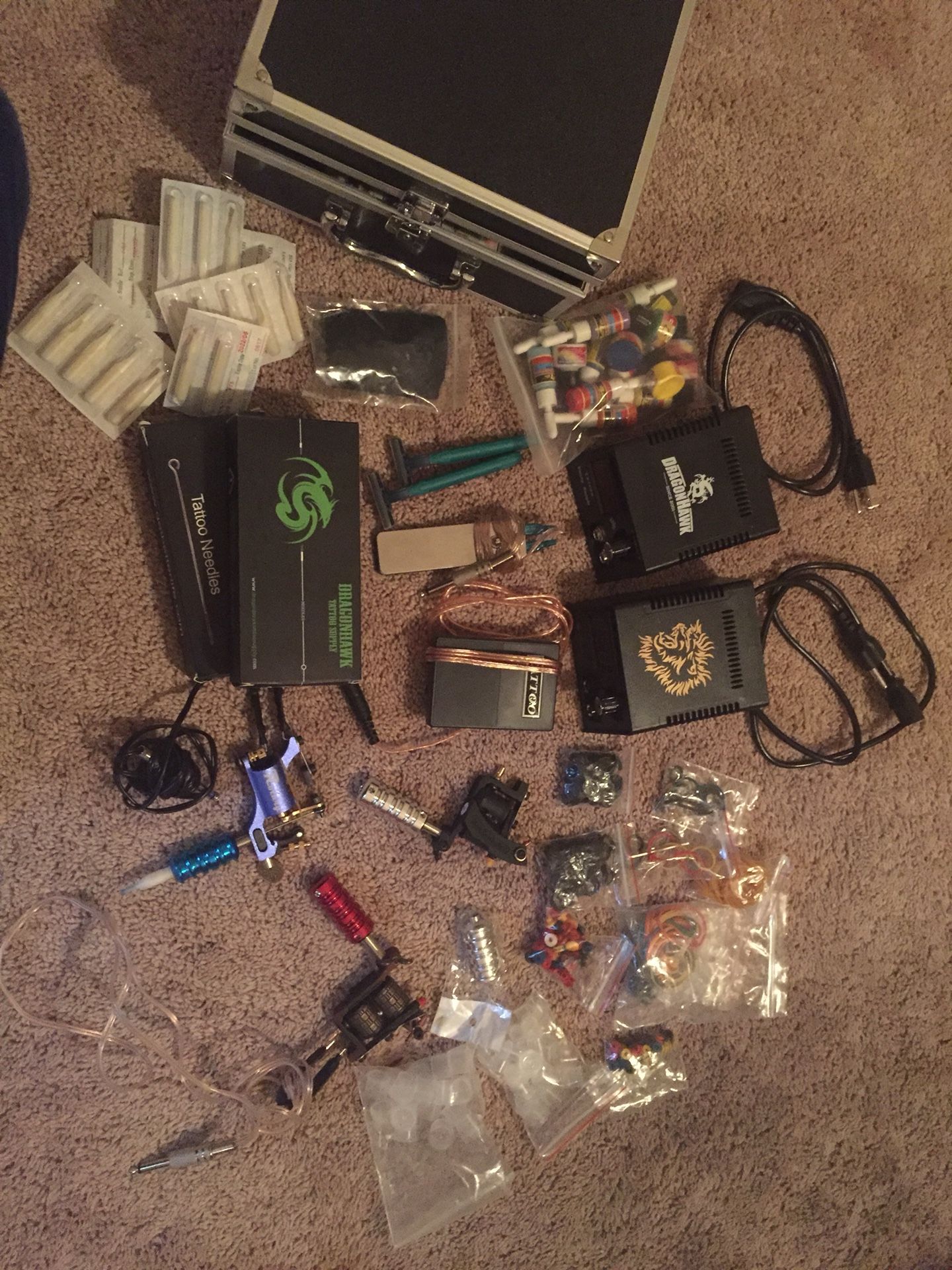 Tattoo machine complete kit