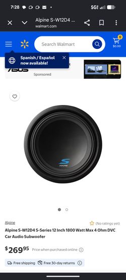 Jl audio type s 12 inch subs used this is for two of them