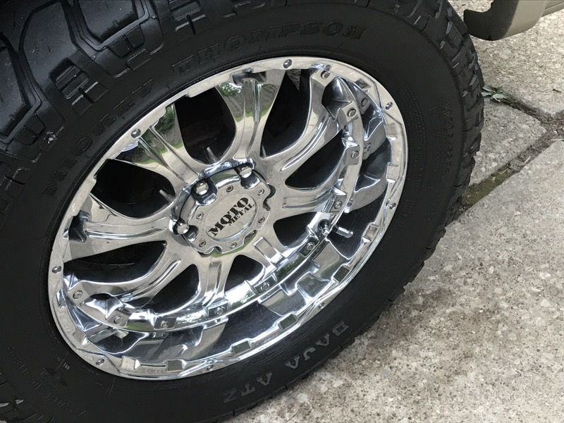 20 Inch 20x10 Moto Metal Mo959 Chrome|freelugs Wheel Rim 6x135