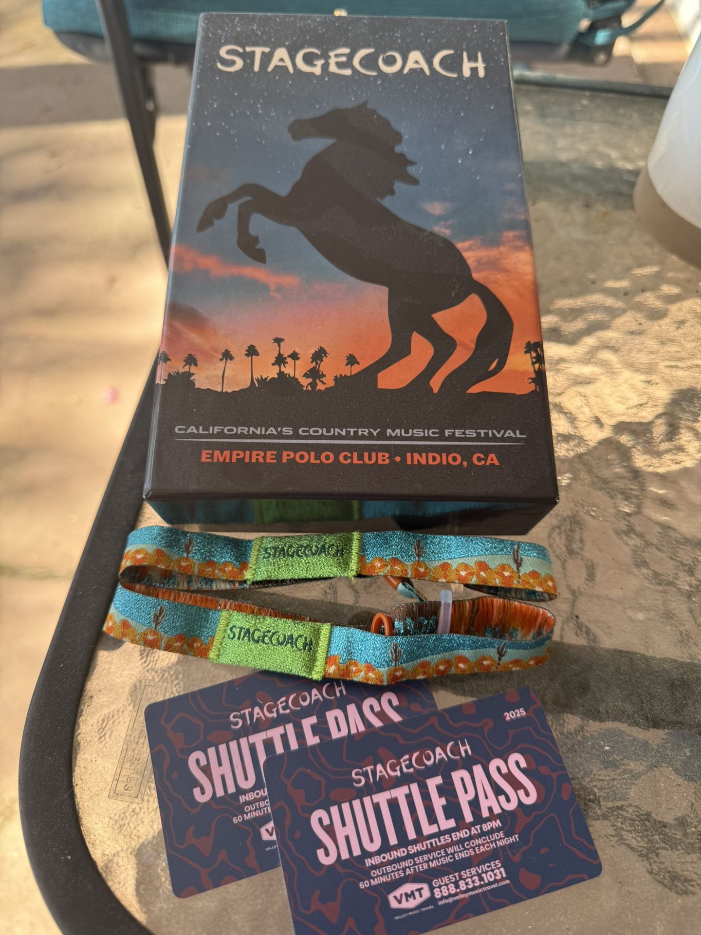 2 Stagecoach Tickets W/ Shuttle Passes 2025