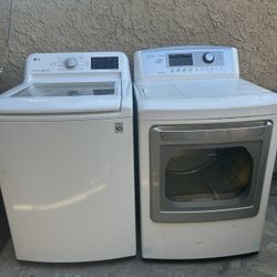 LG washer and gas dryer