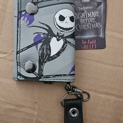 Nightmare Before Christmas trifold wallet