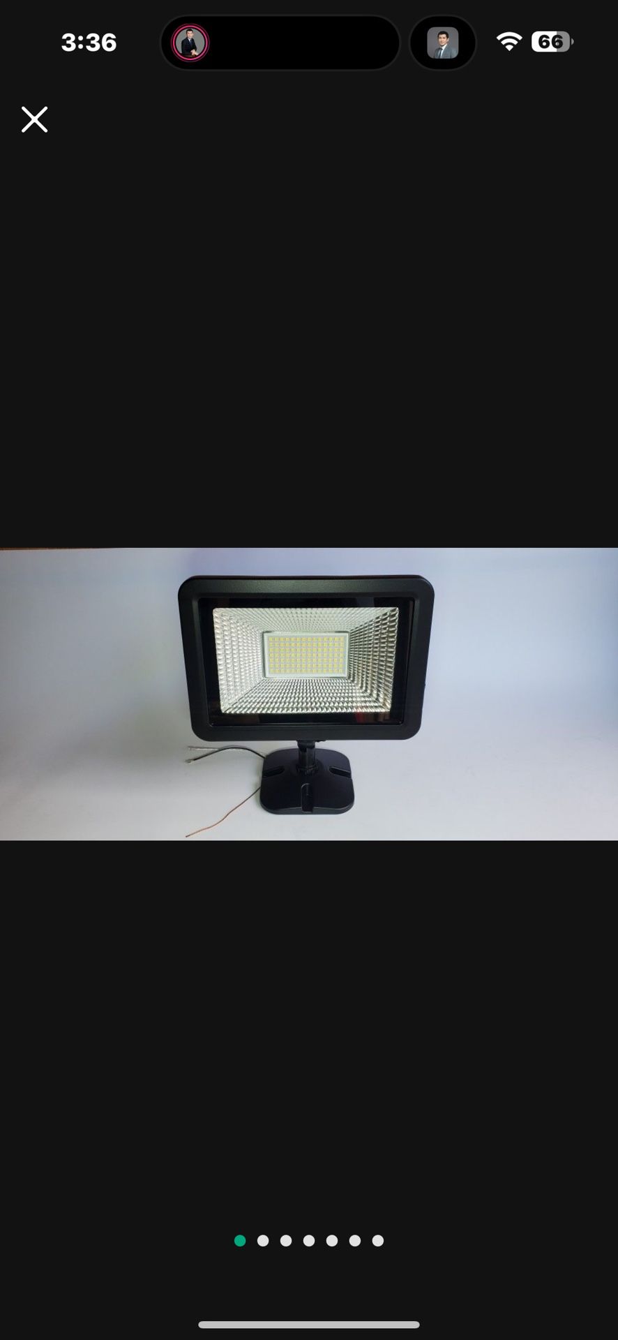 Honeywell Outdoor LED Flood Light 5000 Lumen 500W With Knuckle Mount 50,000hrs