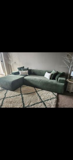 Sage boneless sectional sofa must go