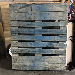 2 chep  pallets and one half pallet- free