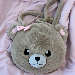 hot topic plush bear bag