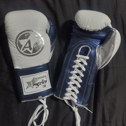 Angeles Elite Pro 12 Oz Lace Boxing Gloves